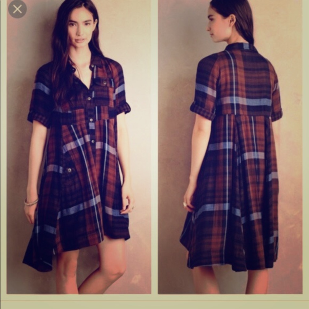 Holding Horses Lexington Shirt Dress VGUC